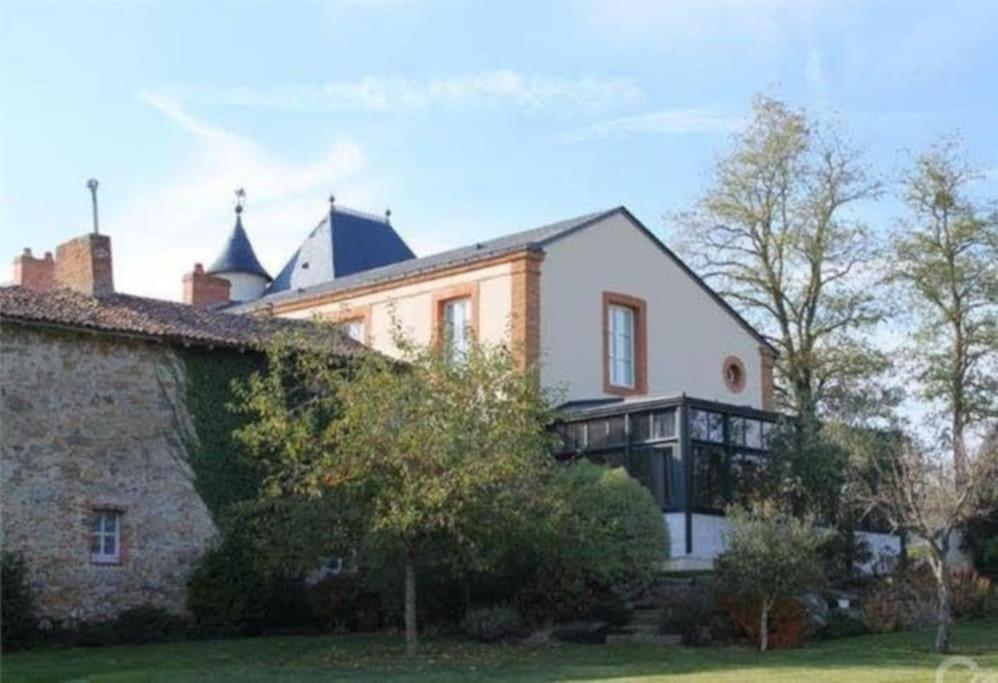 Le Logis Cholet 49300 Lieu Exceptionnel En Famille Ou Amis Villa Mazieres-en-Mauges Exterior photo